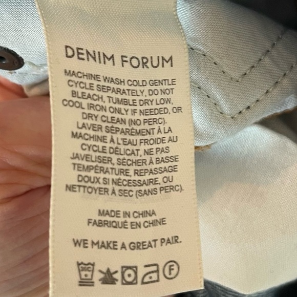 Aritzia Denim Forum The Joni High Rise Loose 32l - Picture 14 of 15